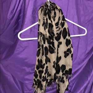Cheetah Print Scarf
